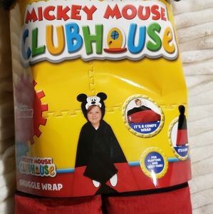 Mickey mouse Hooded blanket